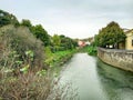 The Bacchiglione river (Vicenza, Italy)