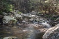 Bach in der Eifel in Langzeitaufnahme Royalty Free Stock Photo