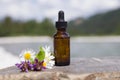 Aromatherapy, spa and natural healthcare concept