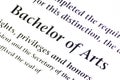 Bachelor of Arts Designation