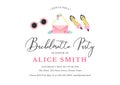 Bachelorette party invitation template