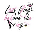 Bachelorette Party quote design