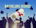 Bachelors Degree Success Graduation University Concept Royalty Free Stock Photo