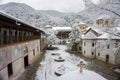 Bachkovo Monastery Bulgaria Ã°Å¸â¡Â§Ã°Å¸â¡Â¬ Snow Winter Royalty Free Stock Photo