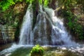 Bachkovsky waterfall, Bulgaria Royalty Free Stock Photo