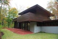 Frank Lloyd Wright House at Crystal Bridges, Bentonville, Arkansas Royalty Free Stock Photo