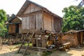 Wooden bamboo house Bachong Nay