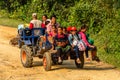 Public transportation rural Laos