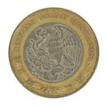 Back of 5 Peso Coin