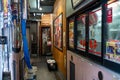 Back alley ramen shop in Tokyo, Japan Royalty Free Stock Photo