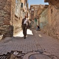 Back alleys of Diyarbakir old town. Located partly behind medieval walls this district suffers from underinvestment. Turkey