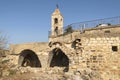 Back of the Ancient Maronite Church at Bar`am National Park Israel