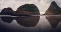 Back Beach New Plymouth Taranaki New Zealand Royalty Free Stock Photo