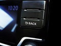 Back button on the head unit multimedia player. Royalty Free Stock Photo