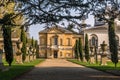 In the back of Chiswick House on West London, Uk. Chiswick House is a magnificent neo Palladian villa set in beautiful historic