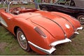 Back of classic corvette