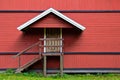 Back door entrance