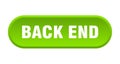 back end button Royalty Free Stock Photo