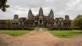 Back entrance of Angkor Wat,