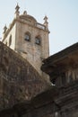 The back entry of the cathedral of Porto