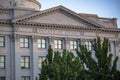 Back entry of Utah State Capital building