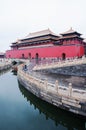 Forbidden City. Gugong. Traditional Chinese Architecture/Buildings. River. Golden Water River. Jinshui River. Royalty Free Stock Photo