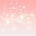 Abstract pink ibackground with sparkles, shine. Royalty Free Stock Photo
