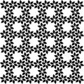 back ground seamless handwriting sketch monochrome design flower repeated pattern.