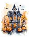 Back House Pumpkins Bats Wallpapers Scary Color Open Magazine St