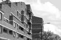 Back of London Flats Royalty Free Stock Photo