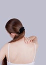 Back and neck pain Royalty Free Stock Photo