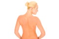 Back of a nude woman Royalty Free Stock Photo