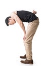 Back pain Royalty Free Stock Photo