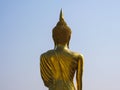 The back side of buddha in Thailand