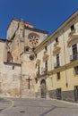 Back side of the cathedral of Cuenca
