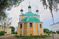 Back side of Church of the Annunciation of the Blessed Virgin in Nikolsky Pereslavsky convent in Pereslavl-Zalessky, Russia Royalty Free Stock Photo