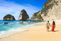 Diamond beach in Nusa penida island, Bali in Indonesia