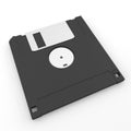 Back side floppy disk Royalty Free Stock Photo