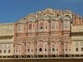 Back side view of hawa mahal jaipur rajasthan