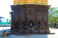 Back side wall of Shri Wagheshwar Shiva Temple, Wagholi, Pune, Maharashtra