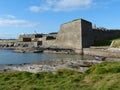 Back of St James Fort in Kinsale, County Cork, Ireland Royalty Free Stock Photo