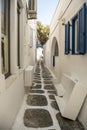 Back Street Mykonos Greece