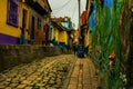 Back streets of Bogota, Colombia