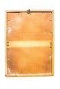 The back surface of picture frame. Royalty Free Stock Photo