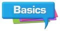 Basics Blue Colorful Comment Symbol