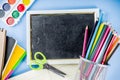 Back to school background Royalty Free Stock Photo