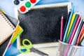 Back to school background Royalty Free Stock Photo