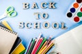 Back to school background Royalty Free Stock Photo