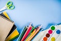 Back to school background Royalty Free Stock Photo