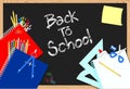 Back to school background Royalty Free Stock Photo